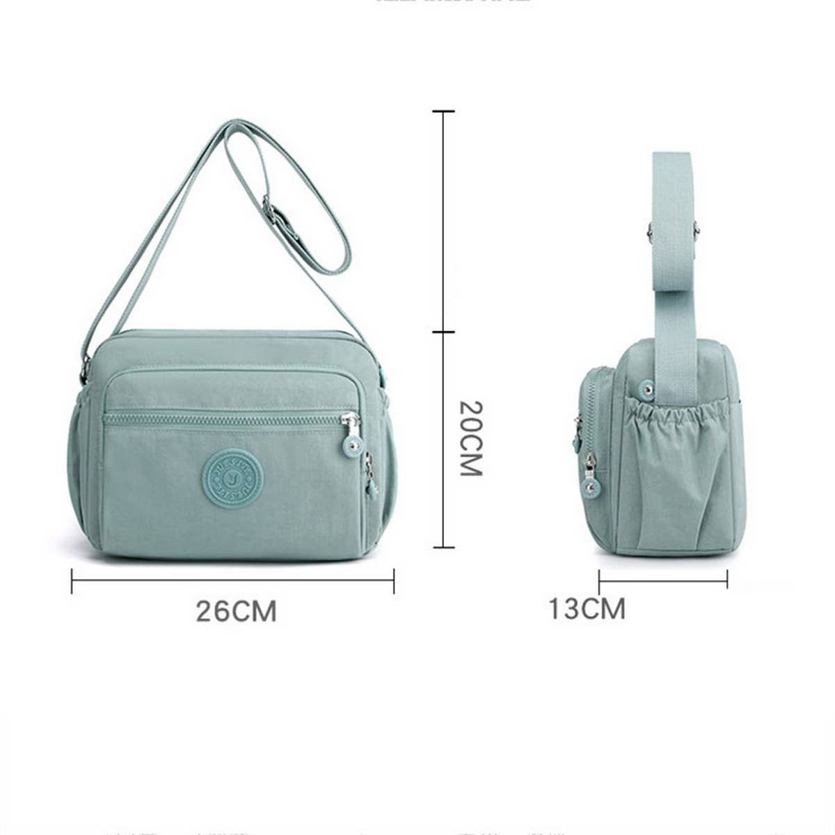OXFORD CLOTH MINI NYLON SHOULDER CROSSBODY BAG_CWAB3530