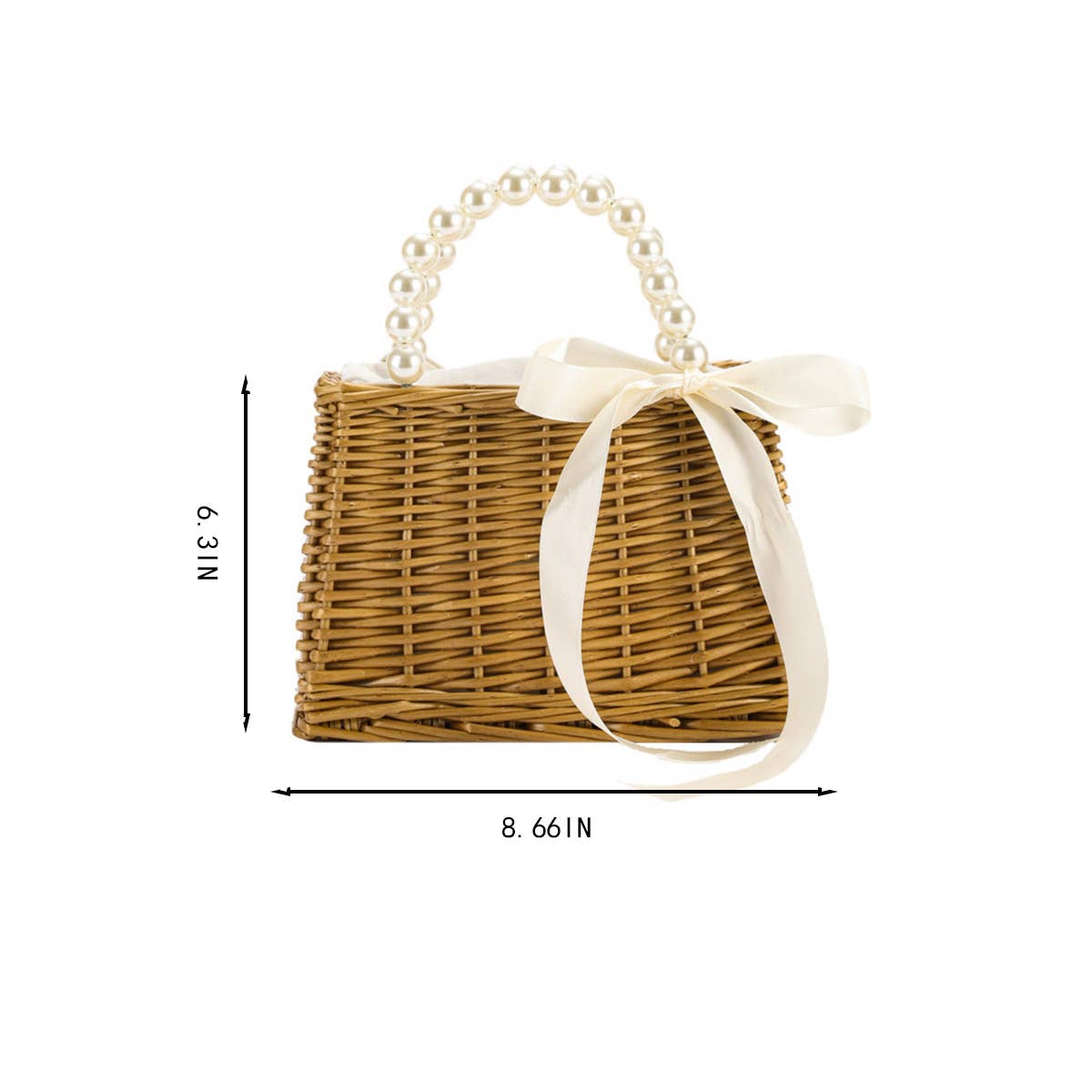 SIMPLE AND FASHIONABLE STRAW SMALL SQUARE BAG_CWAB2311