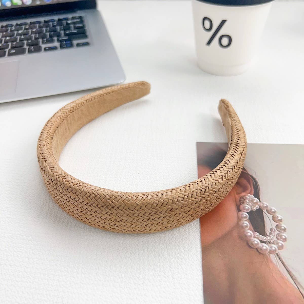 SIMPLE AND ELEGANT RETRO BRAIDED HEADBAND_CWAHA1602