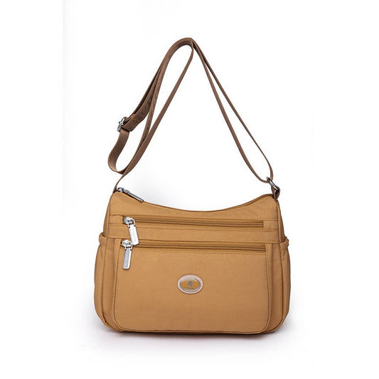 LARGE CAPACITY SIMPLE NYLON SHOULDER MESSENGER BAG_CWAB3521