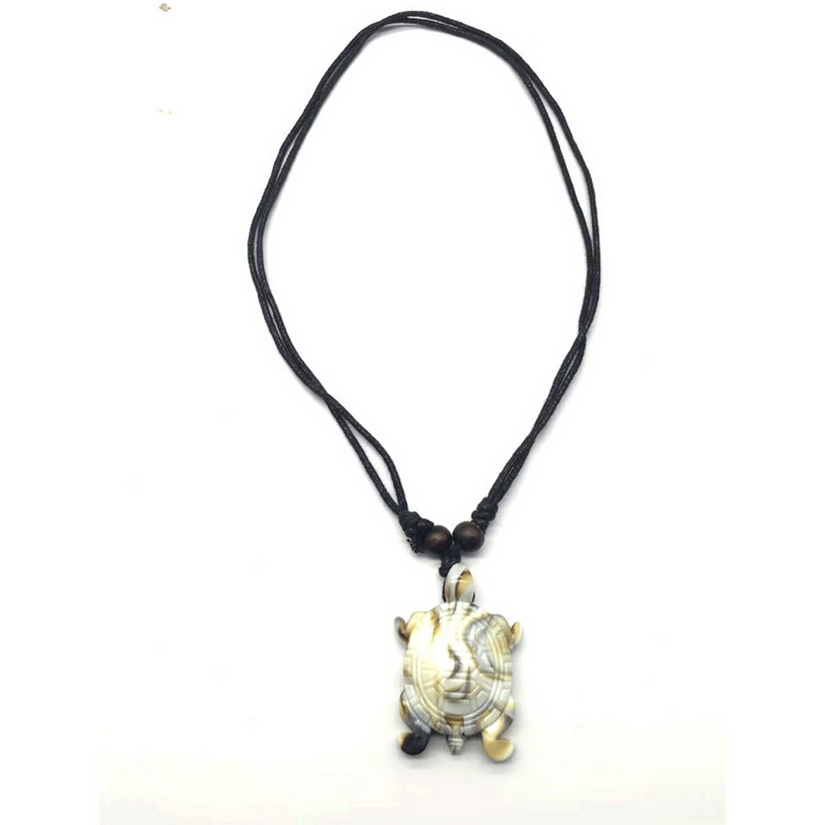 ANTIQUE TURTLE NECKLACE PENDANT NECKLACE_CWMM4914