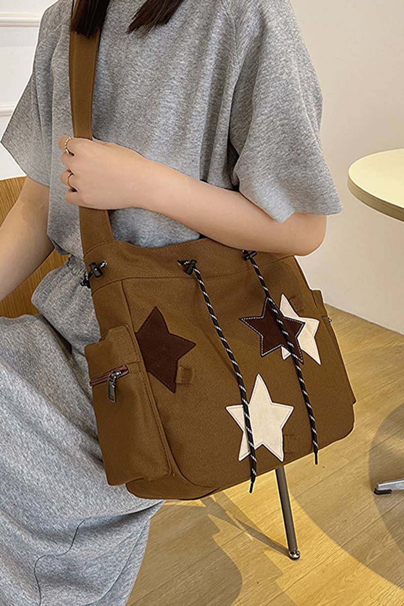 STAR STRING SIDE POCKET MESSENGER BAG_CUAB0103