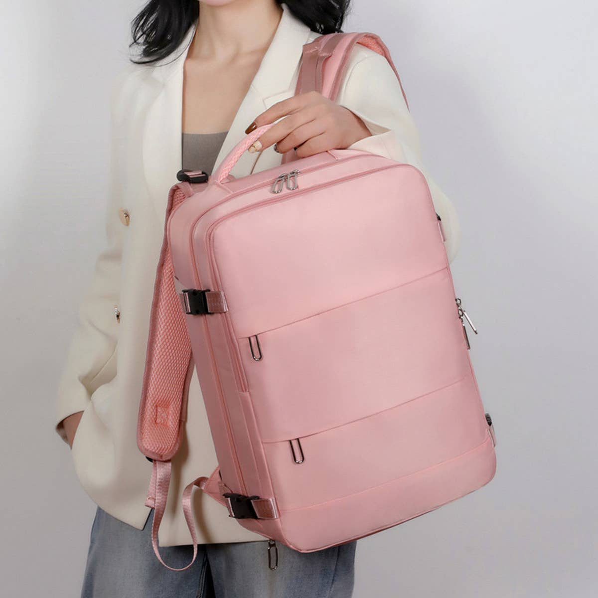 WOMEN LARGE CAPACITY MULTIFUNCTIONAL BACKPACK_CWAB2884