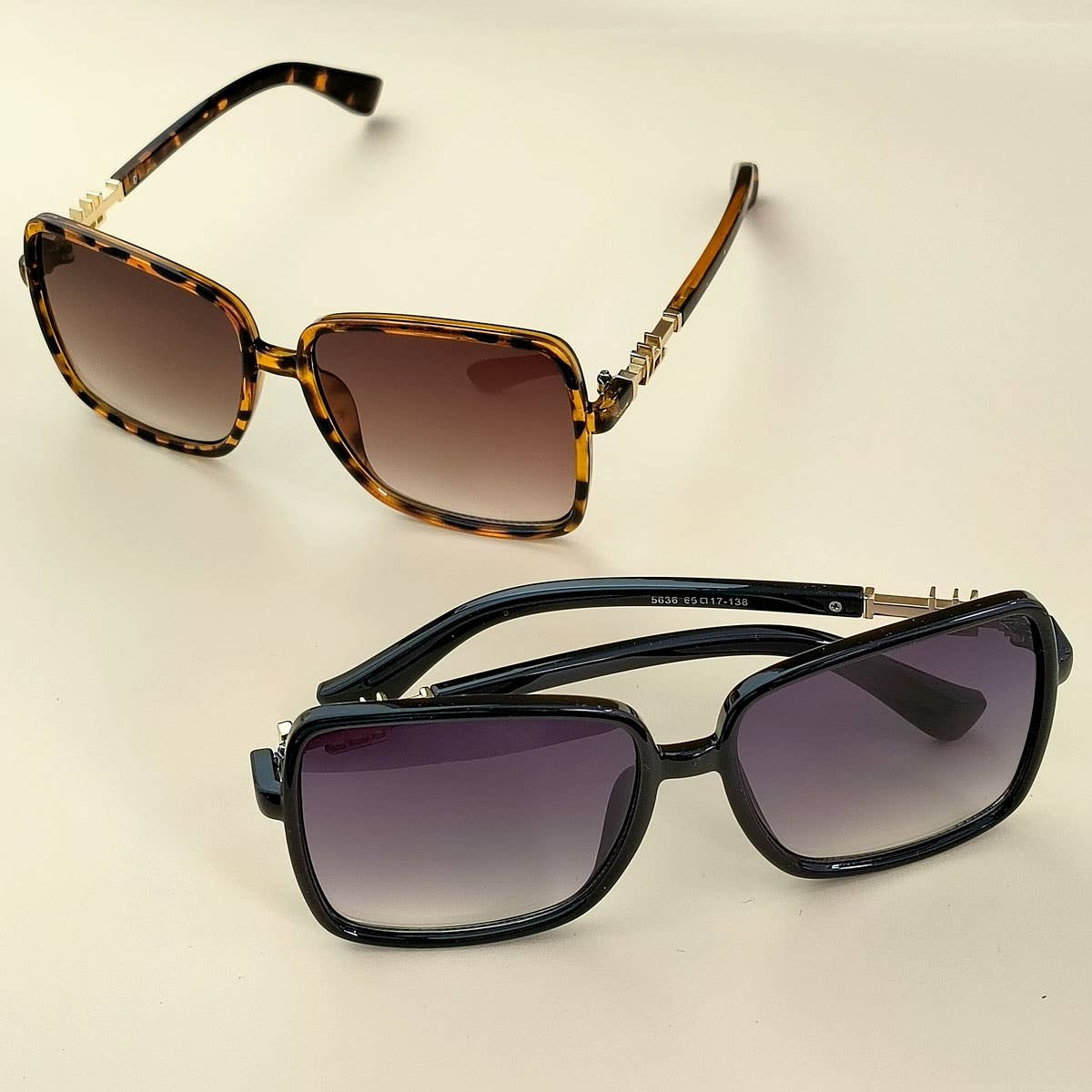 LARGE SQUARE FRAME MULTI-COLOR COLORFUL SUNGLASSES_CWASG0424
