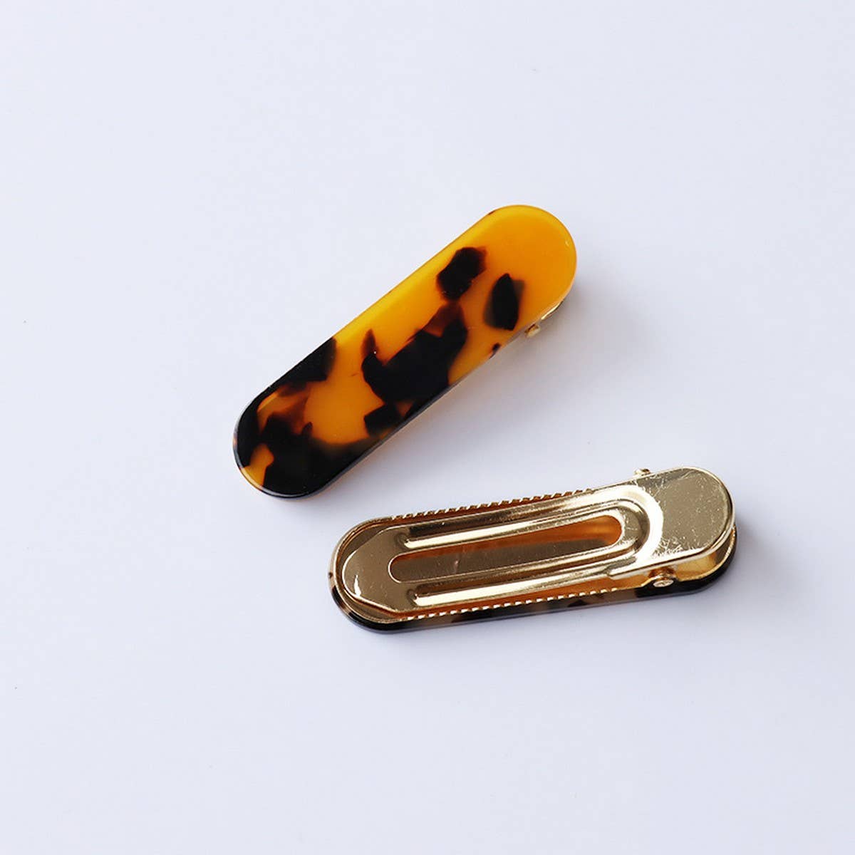 Acetate Hair Clip - Simple Chic Side Bang Pin_CWAHA2623
