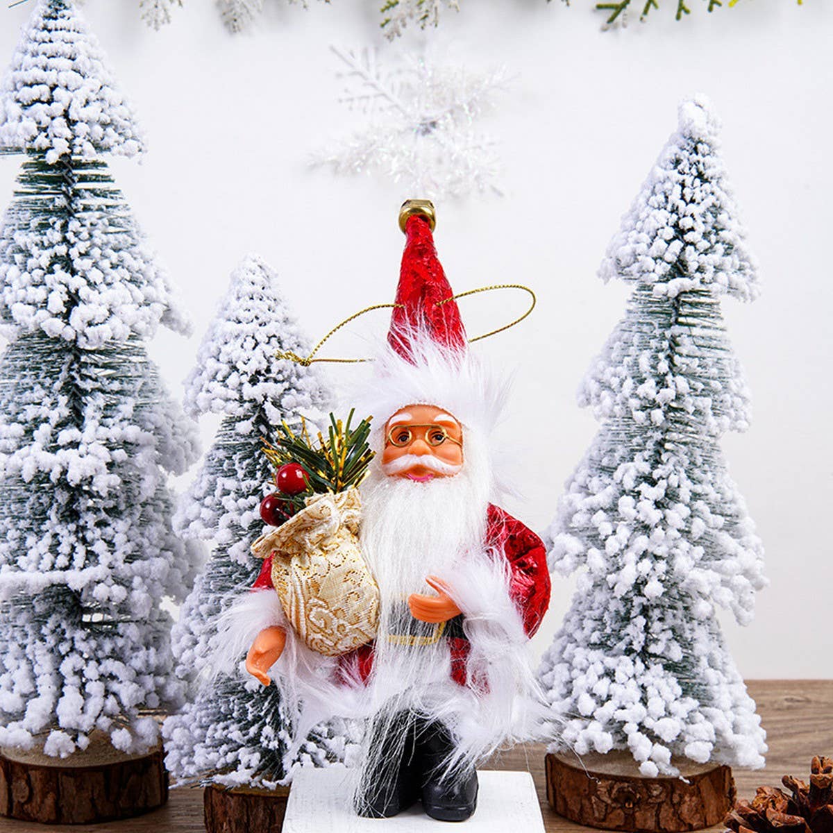 SANTA CLAUS DOLL PENDANT CHRISTMAS DECORATIONS