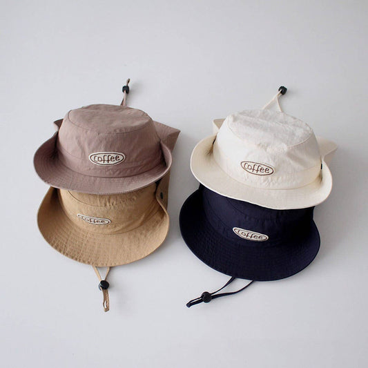 OUTDOOR ALL-MATCH CHILDREN'S LETTER BUCKET HAT_CWAH2878