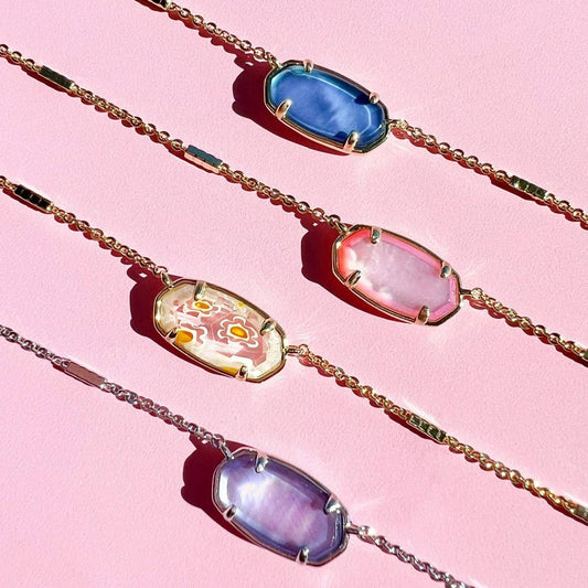 CREATIVE DECEMBER CRYSTAL PENDANT NECKLACE