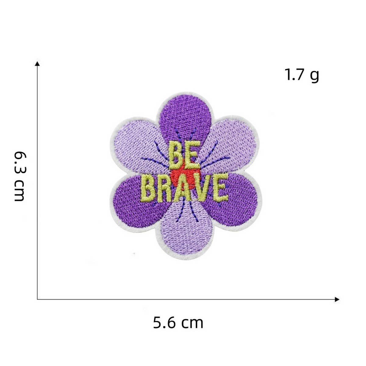NEW PURPLE SERIES EMBROIDERED CLOTH PATCHES
