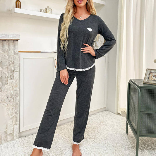 HOME WEAR PAJAMAS LONG SLEEVE SET