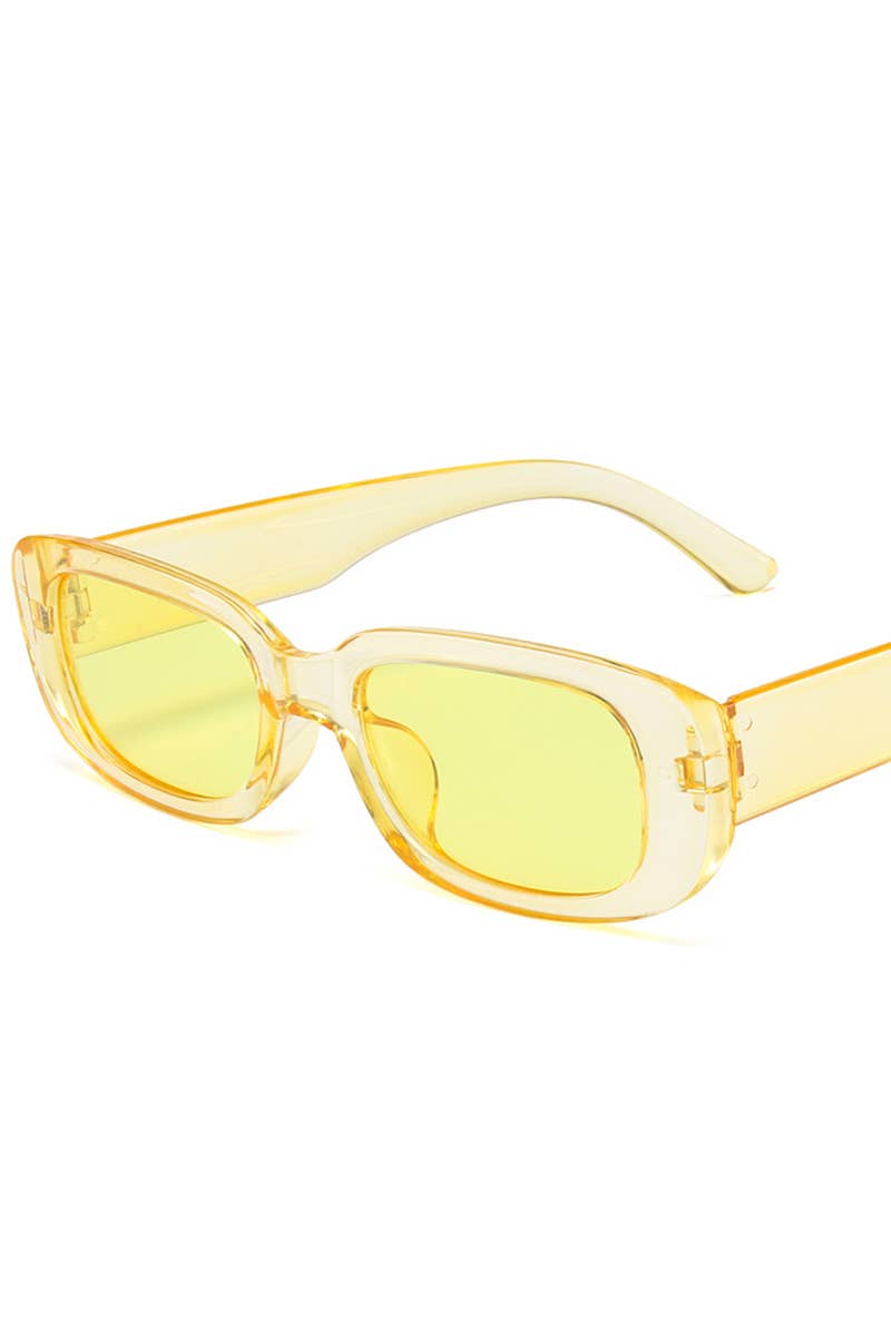 Trendy Small Square Sunglasses for Women, UV400
