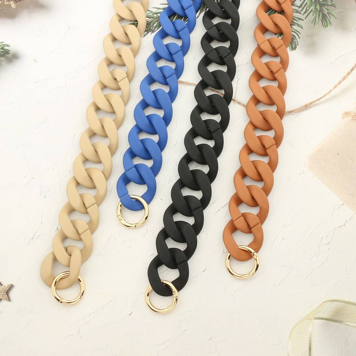 Macaron Color Phone Case Chain, DIY Bag Strap_CWAB5100