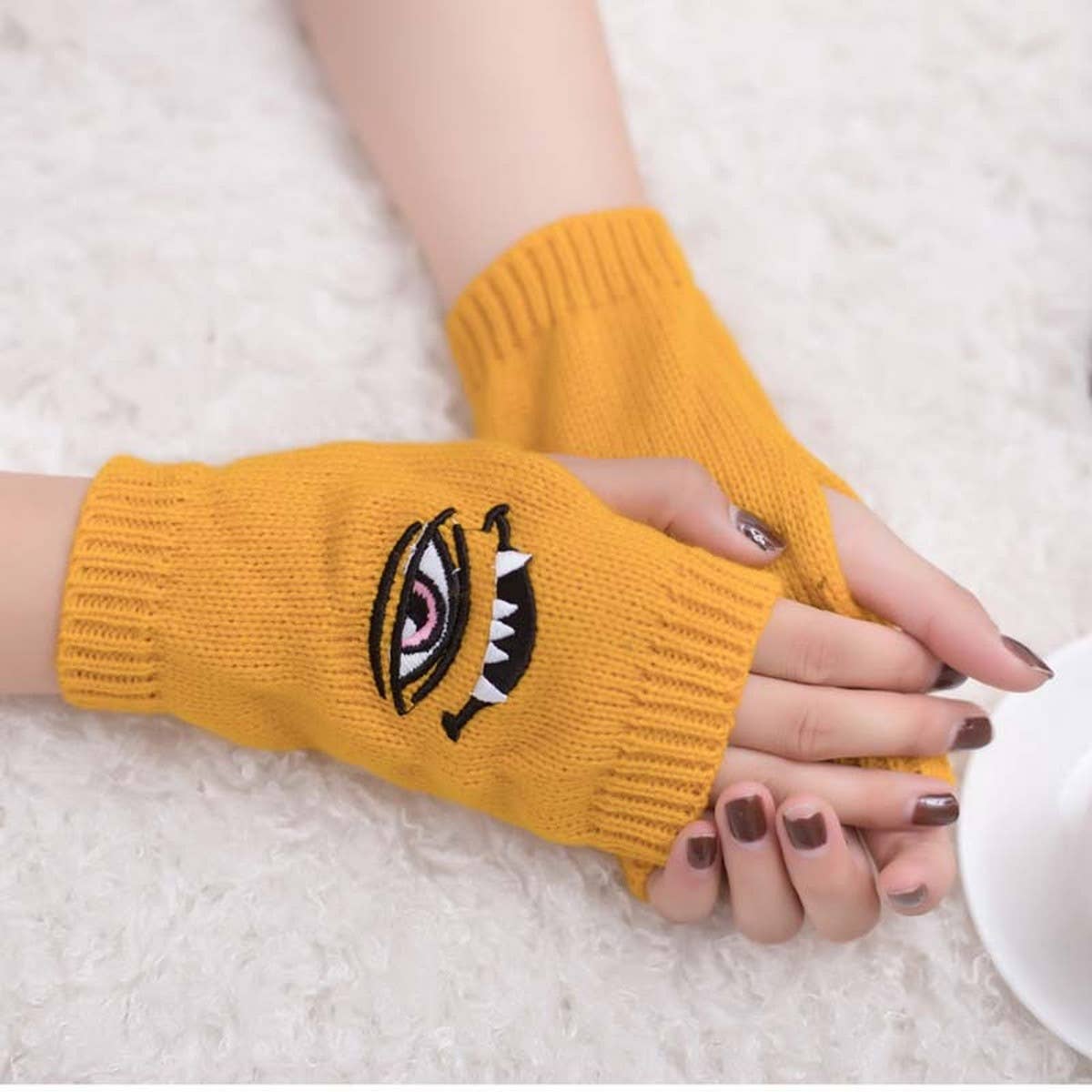 CWAG00533_HARAJUKU KNIT FINGERLESS GLOVES