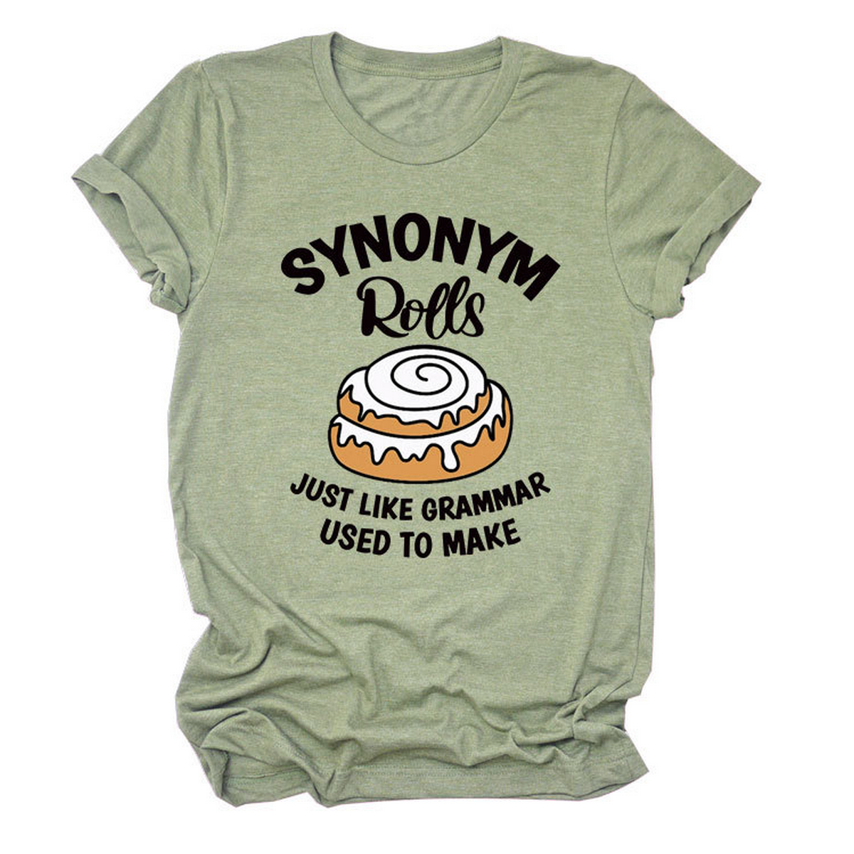 Loose Fit Women¡¯s T-Shirt with Cute Graphic