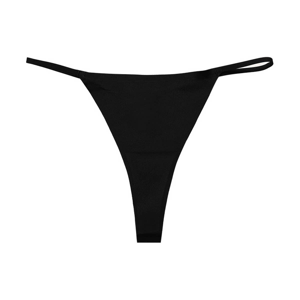 WOMEN SEXY THONG WITH LOOP BUCKLE
