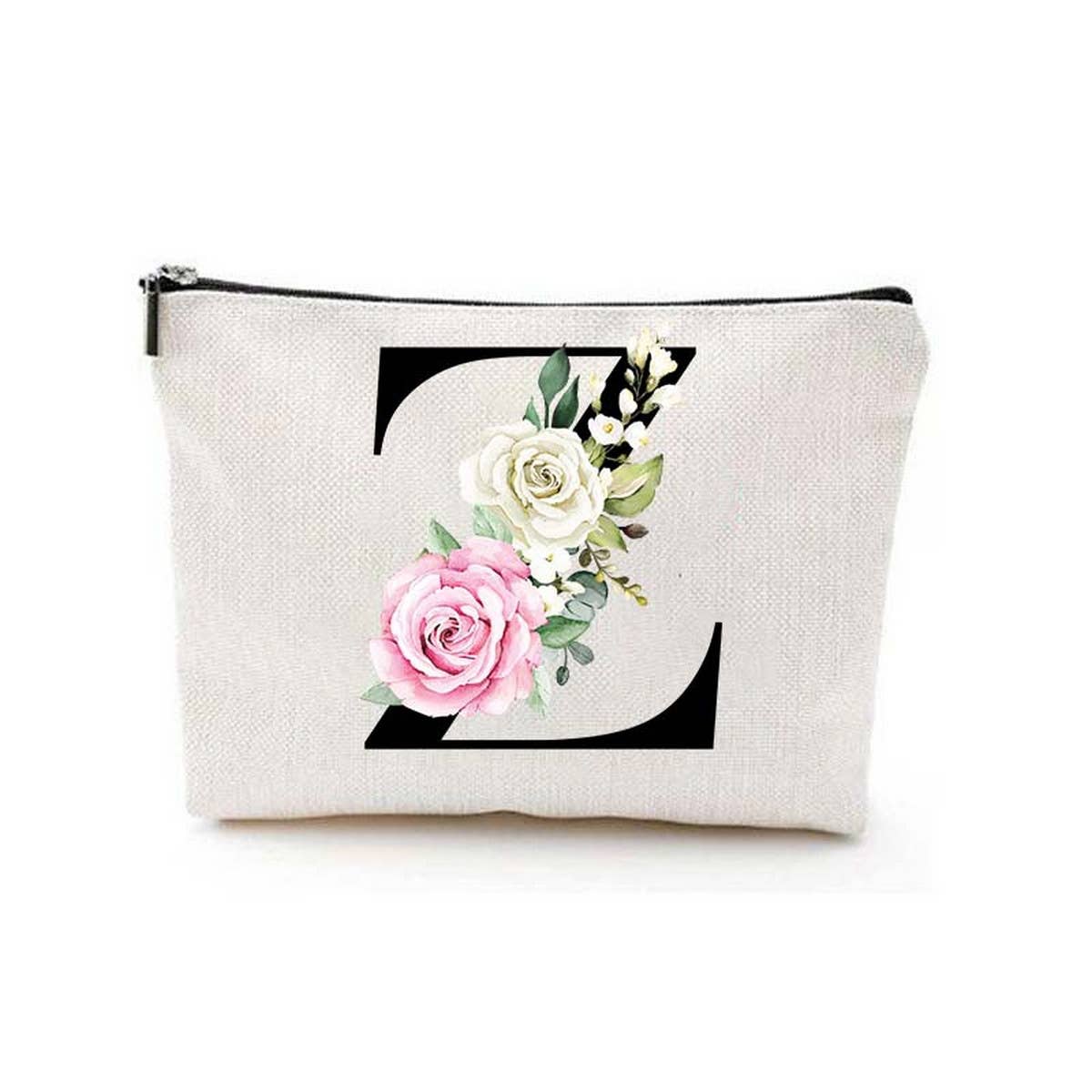 SIMPLE DOUBLE-SIDED PRINTED ZIPPER COSMETIC BAG_CWAB2251