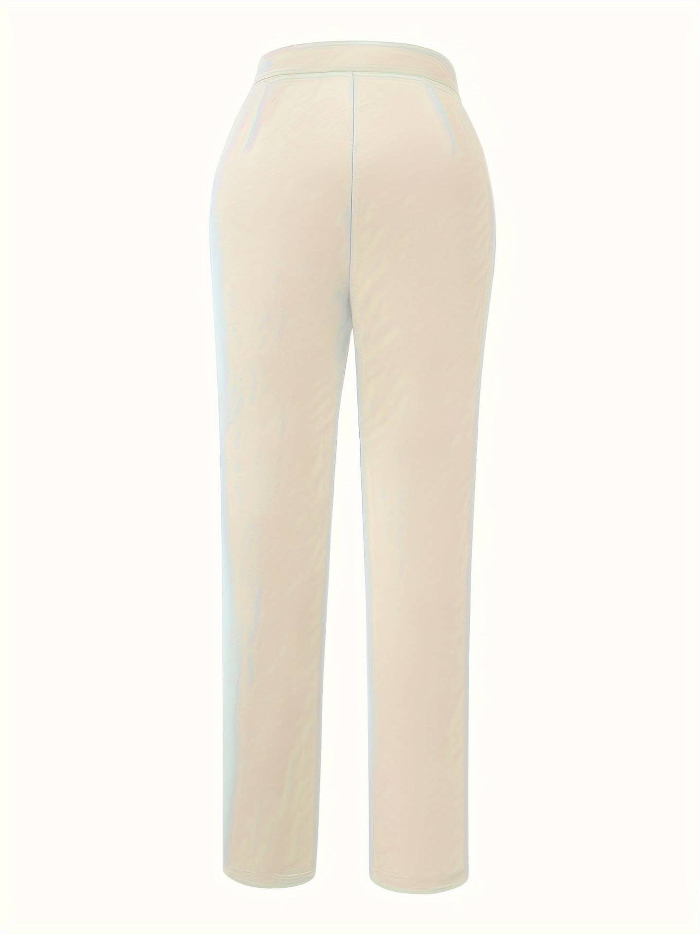 Irregular design lined impervious stretch pants
