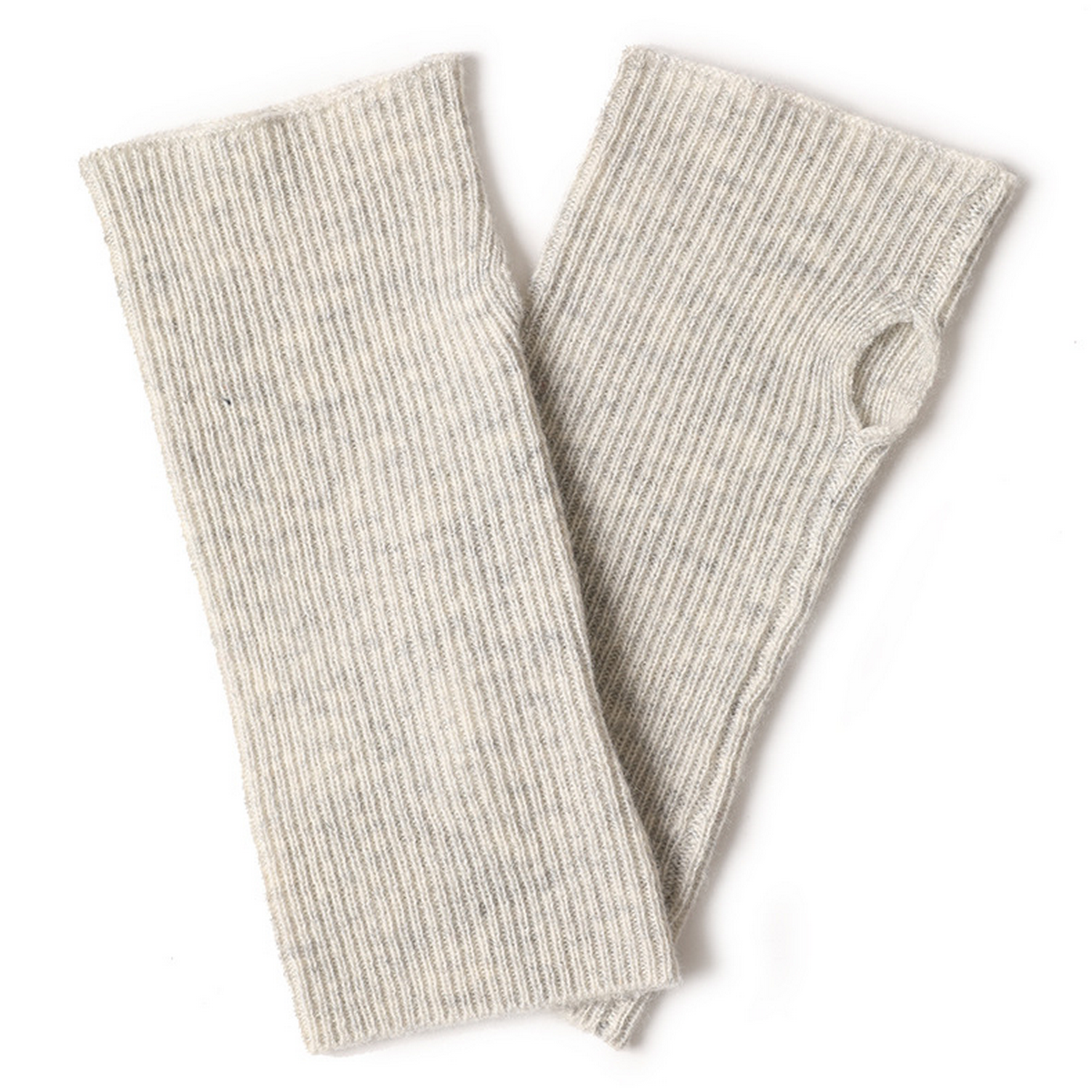 Cashmere Knit Gloves ??Half Finger for Students_CWAG0528