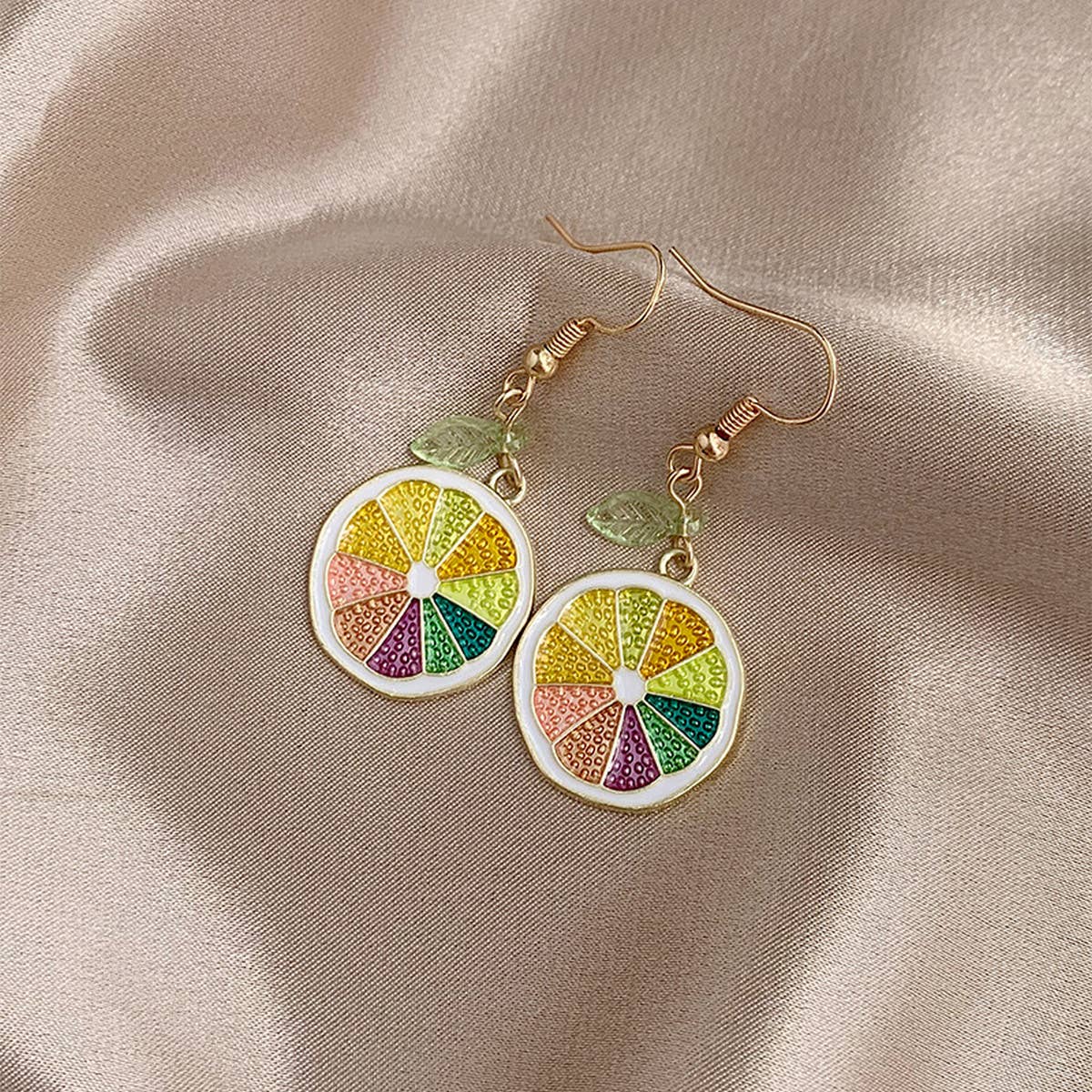 CUTE FRESH AND SWEET LEMON EARRINGS