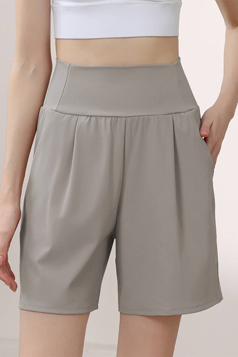 CWBSS0448_SUMMER LOOSE RUNNING YOGA SHORTS CYCLING PANTS