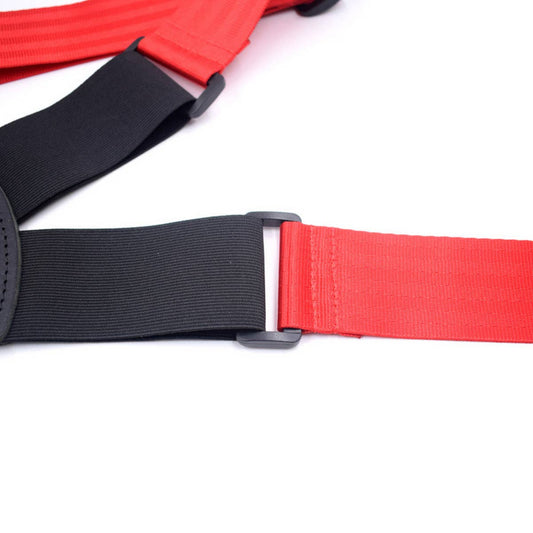 MEN 6-CLIP ELASTIC CASUAL WIDENED SUSPENDERS