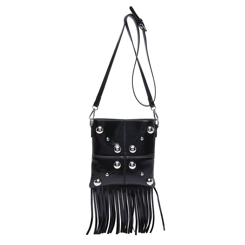 Personalized tassel trendy crossbody square bag
