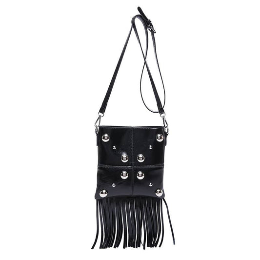 Personalized tassel trendy crossbody square bag