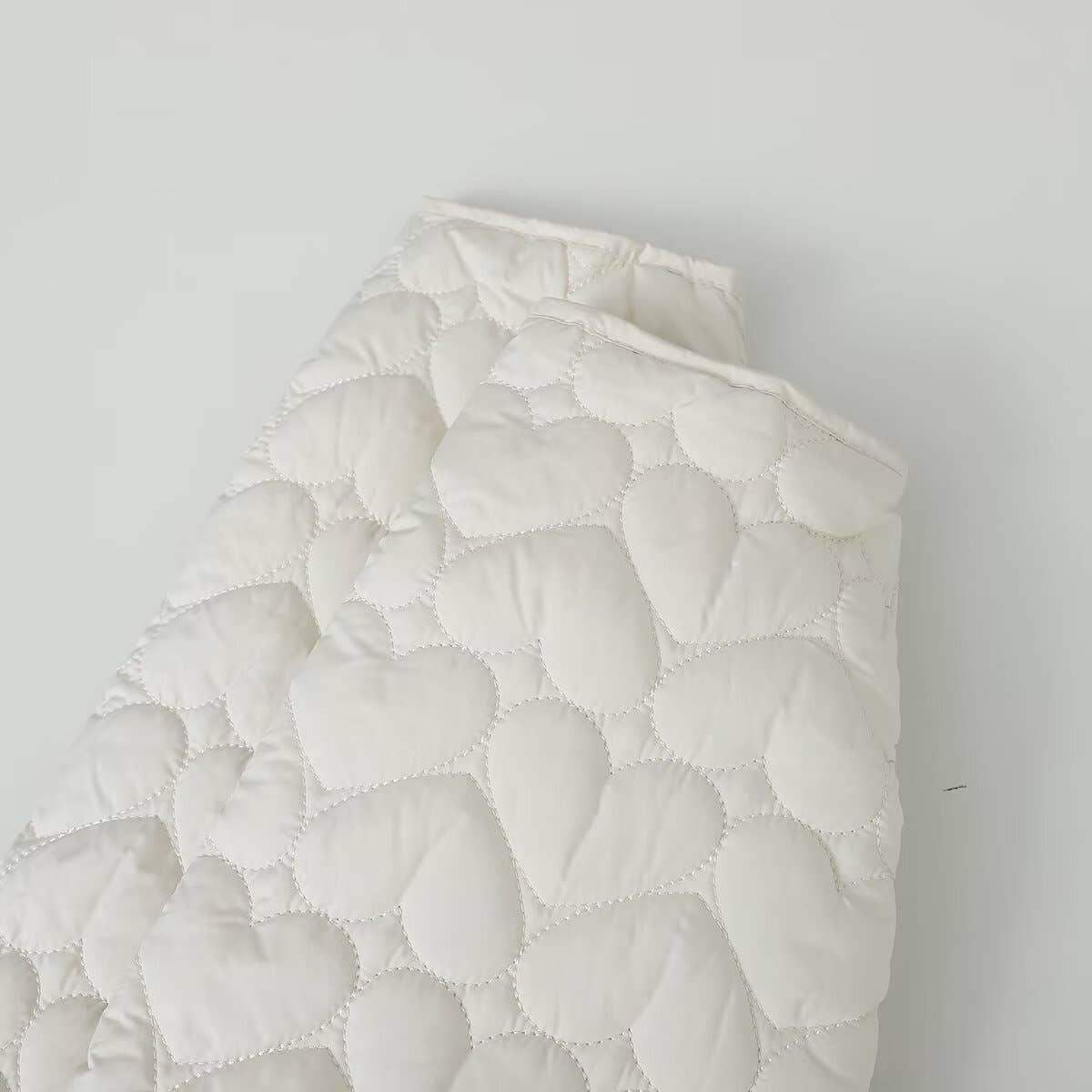 Thin diamond lattice cotton-padded clothes