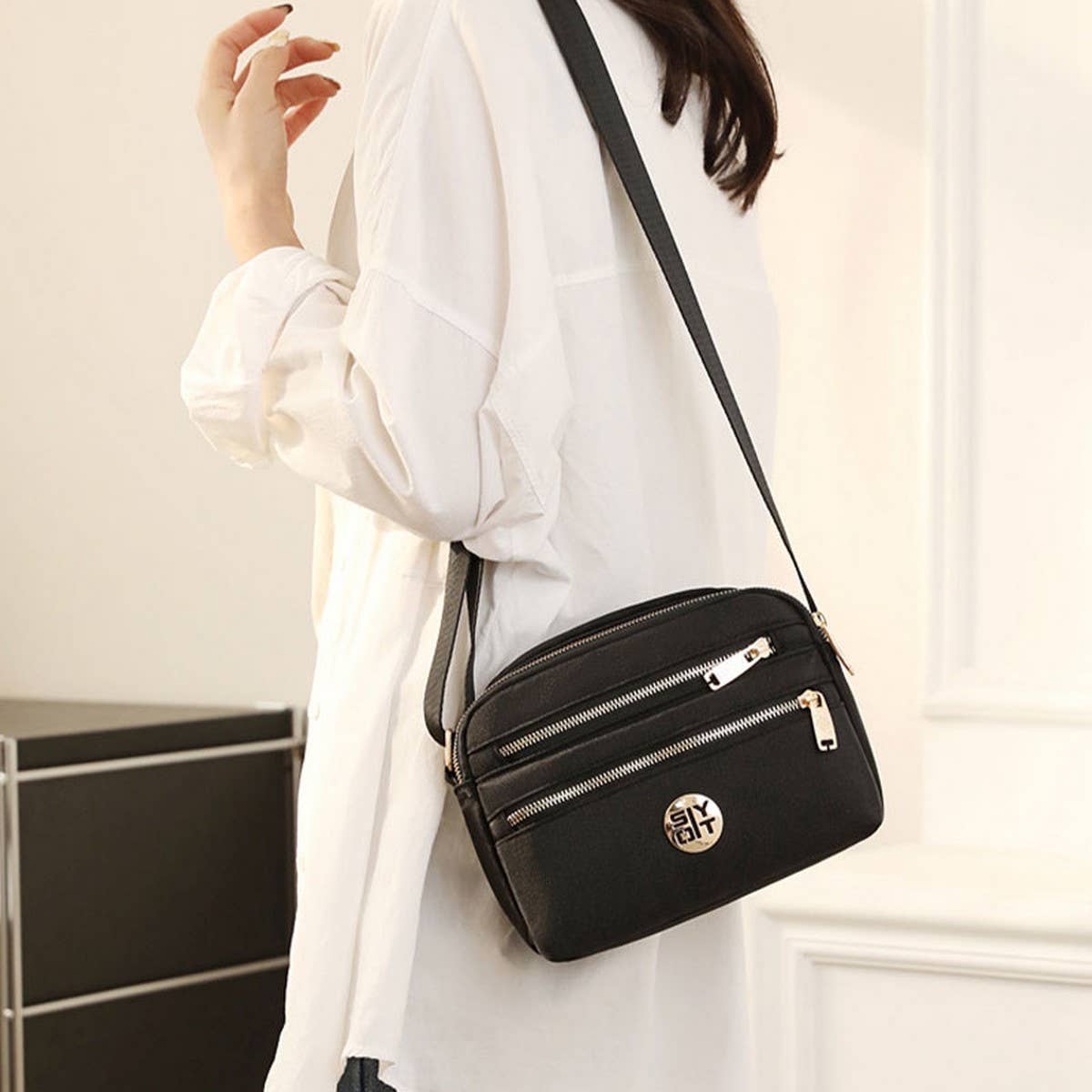 FASHION TRAVEL WOMEN'S SHOULDER MESSENGER BAG_CWAB3494