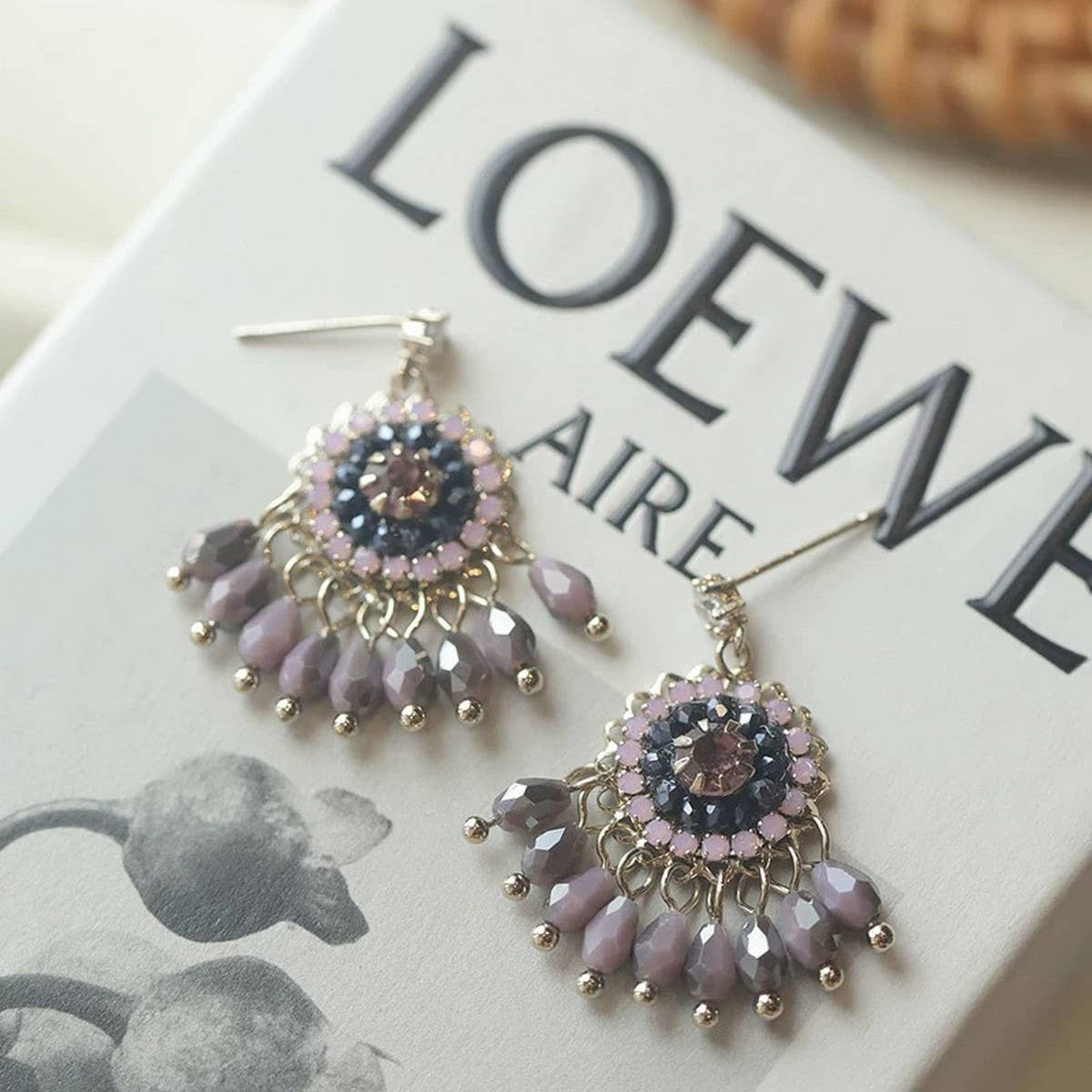 RETRO TASSEL TEMPERAMENT PERSONALITY EARRINGS