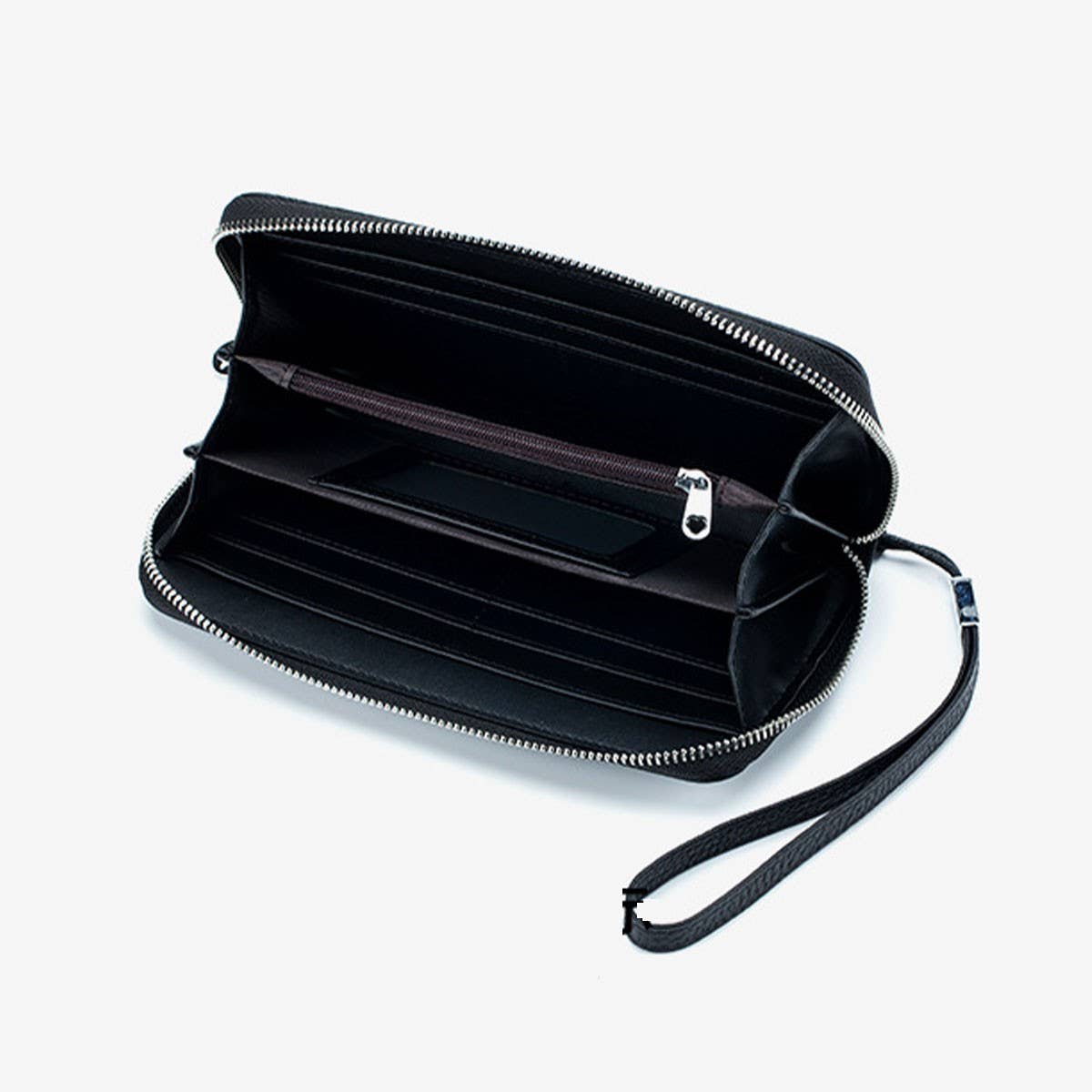 TOP LAYER COWHIDE CLUTCH SOFT LEATHER SIMPLE WALLET_CWAB3708