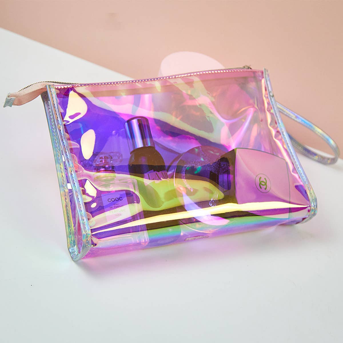 COLORFUL WATERPROOF WASH BAG TRANSPARENT MAKEUPBAG_CWAB1452
