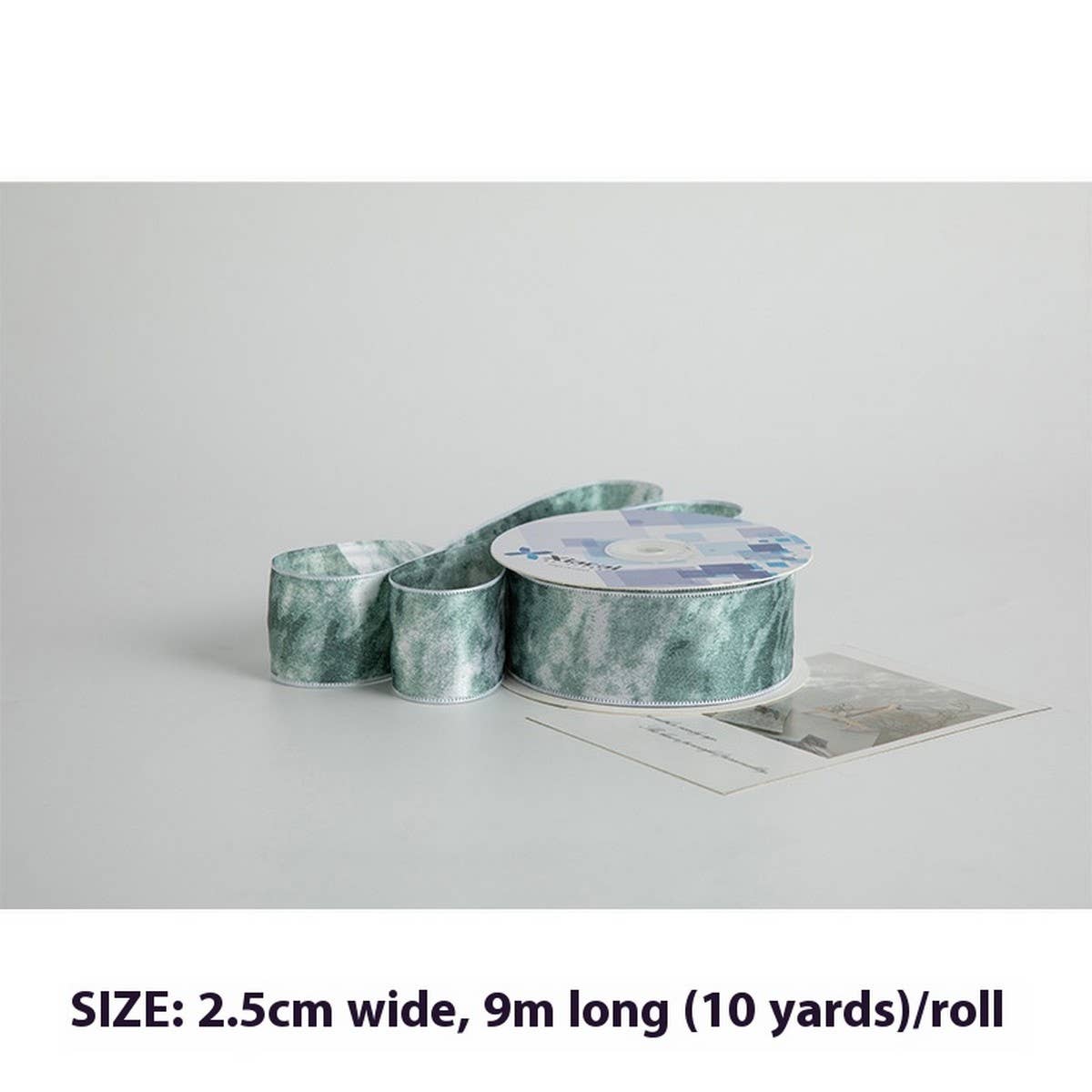 DIY FLORAL SILK GIFT PACKAGING RIBBON