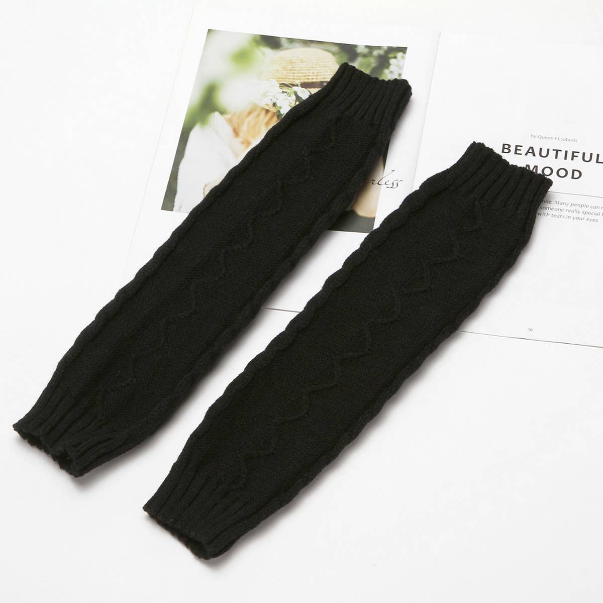 MAHUAZHIZI STRIPED WOOL SOCKS