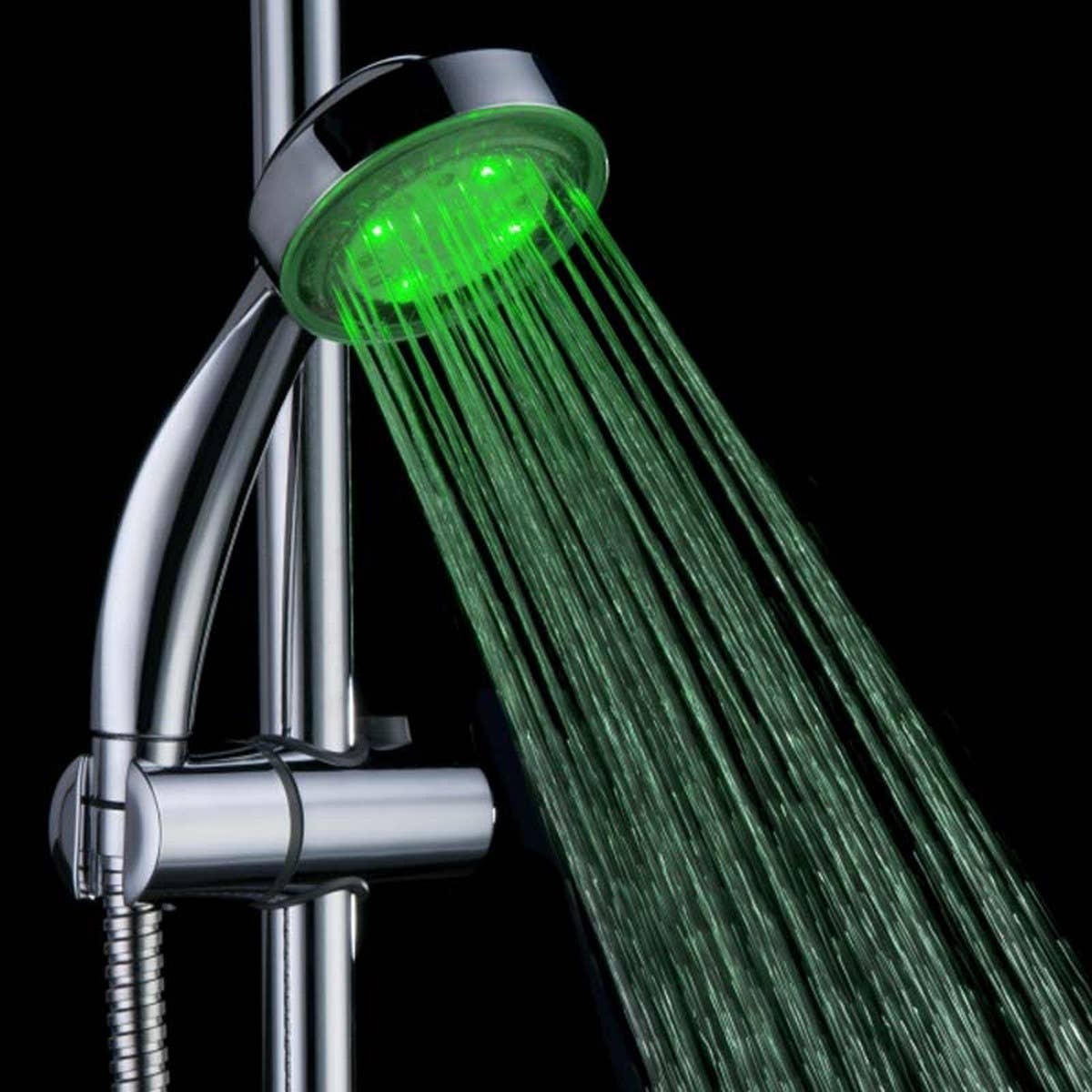 SELF-COLOR CHANGING LED COLORFUL SHOWER HEAD