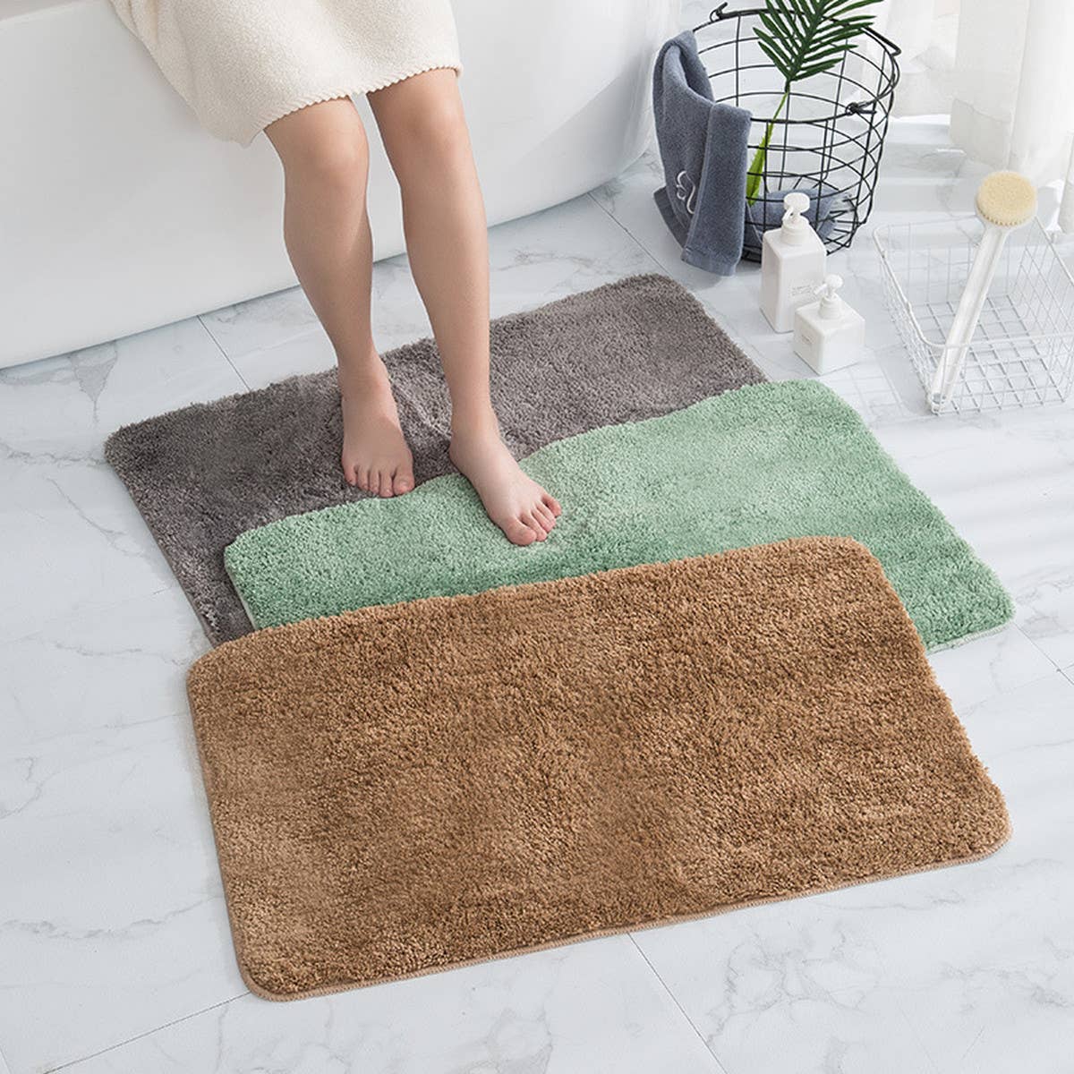 BATHROOM ABSORBENT CARPET BATHROOM MAT_CWMM1583