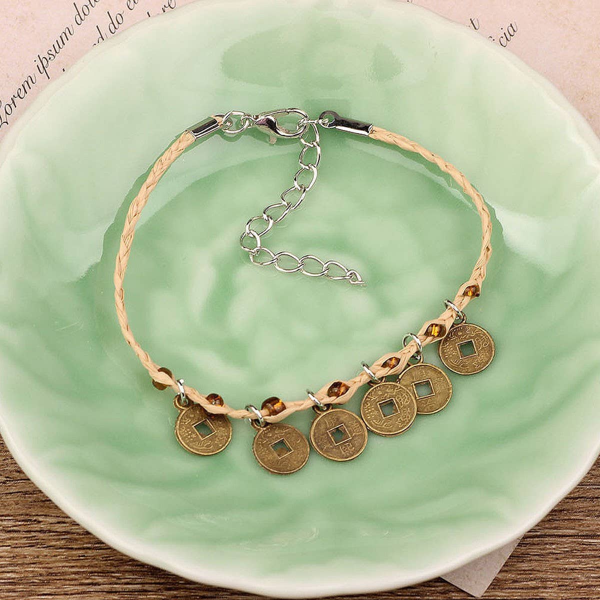 NEW FASHION RETRO BOHEMIAN BRAIDED BRACELET