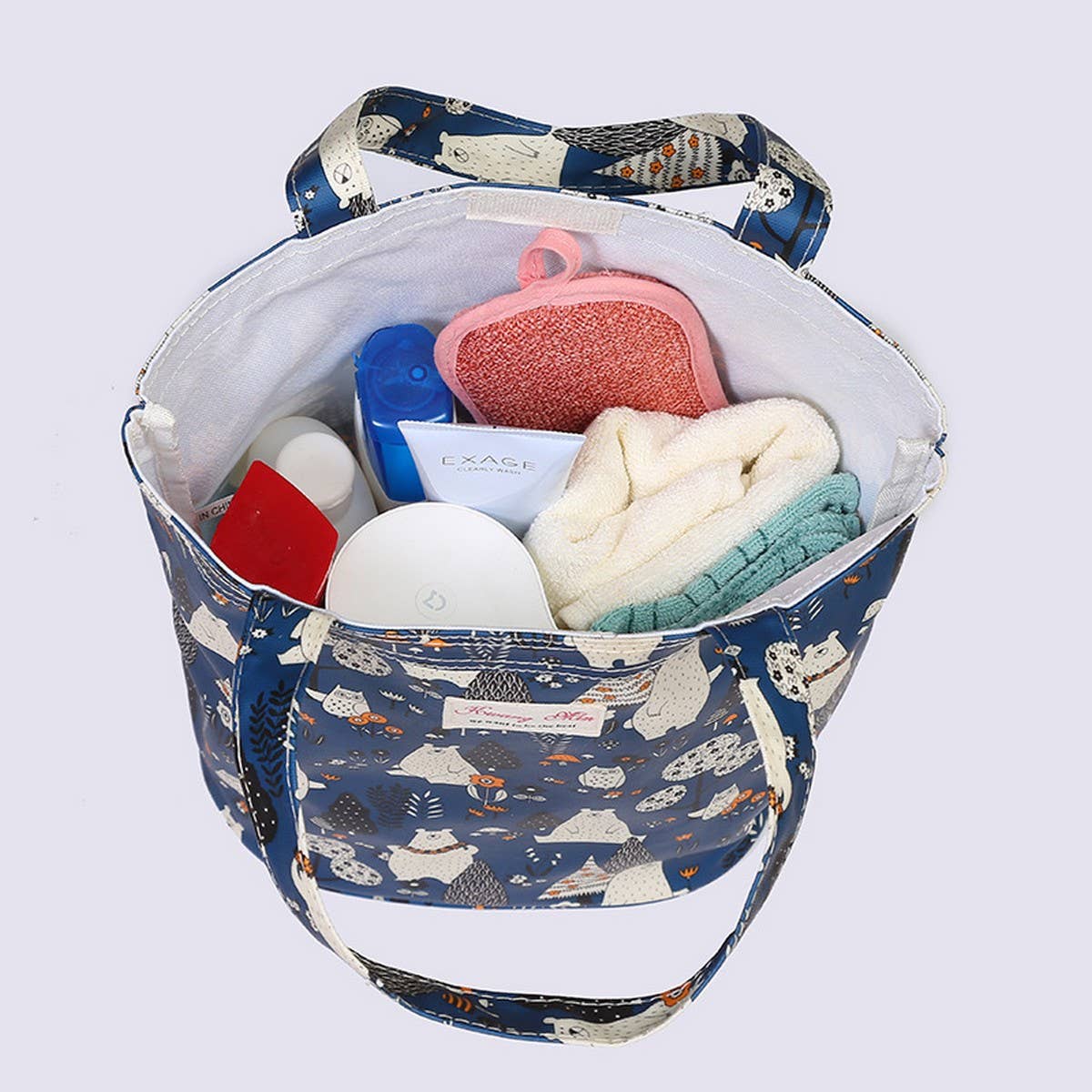 LEISURE TRAVEL BREATHABLE MESH HANDBAG WASH BAG_CWAB1727