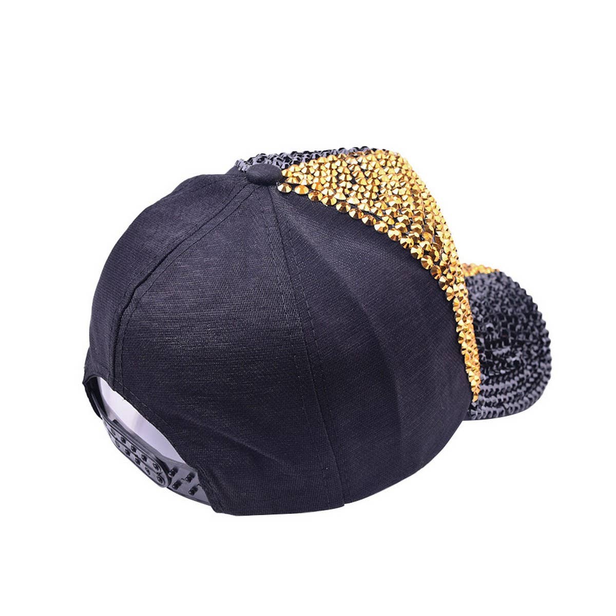 Summer Bling Baseball Cap - Stylish Rhinestone Hat CWAH1236