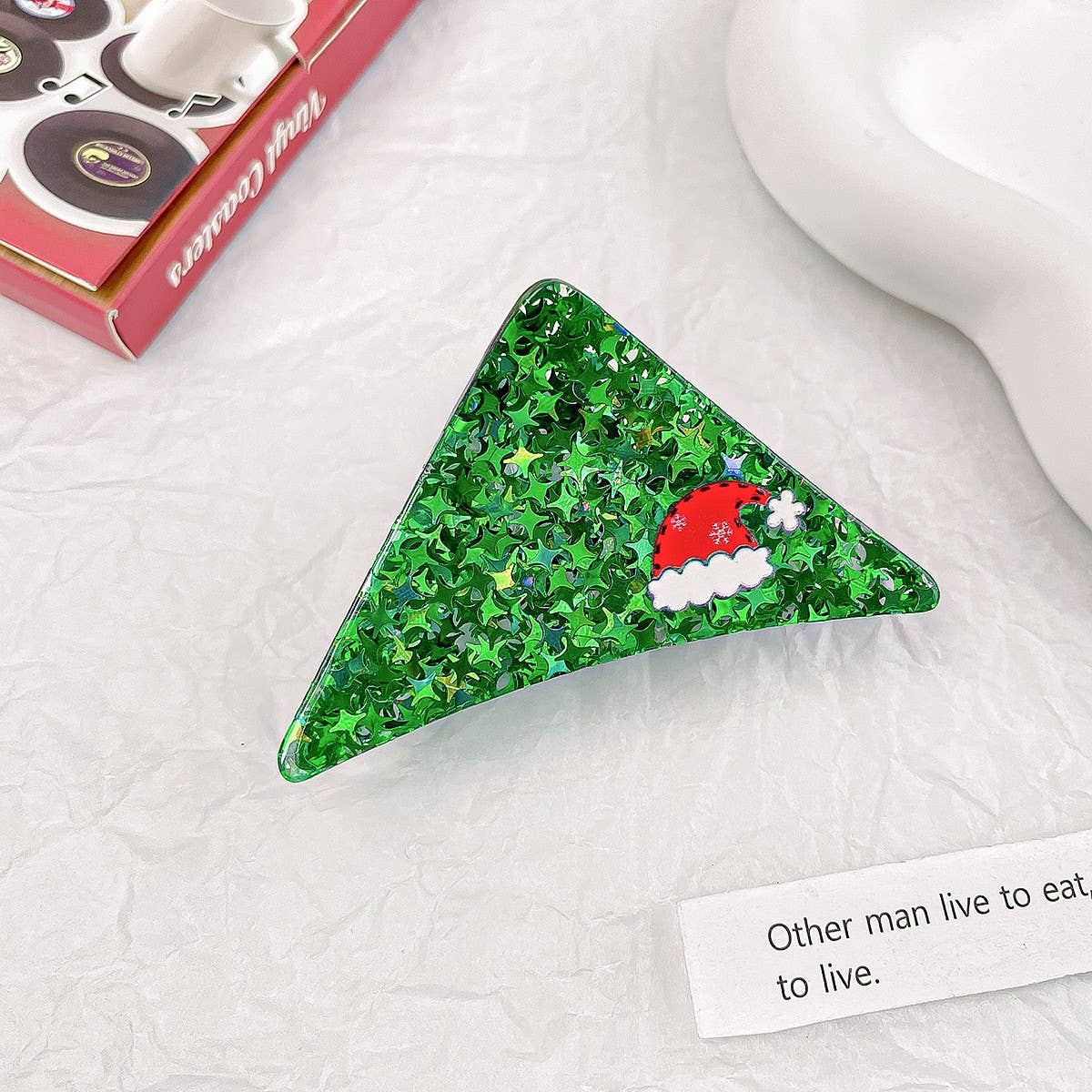 NEW SANTA CLAUS SWEET TEMPERAMENT HAIRPIN_CWAHA1600