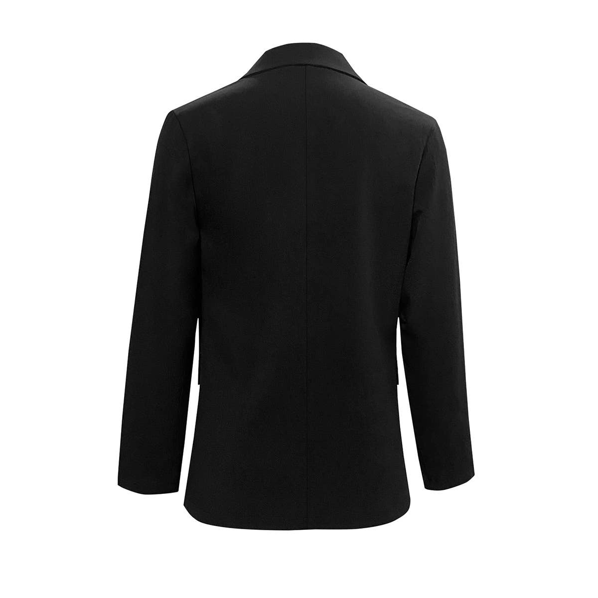 SOLID COLOR SUIT, SINGLE BUTTON JACKET