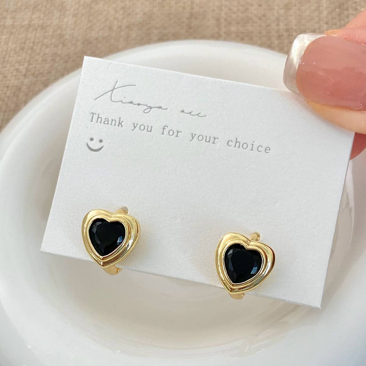 VALENTINE'S DAY RETRO HIGH-END HEART EARRINGS