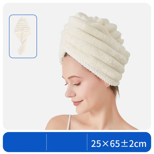 CWMM8333_HOUSEHOLD WATER-ABSORBENT QUICK-DRYING SHOWER CAP