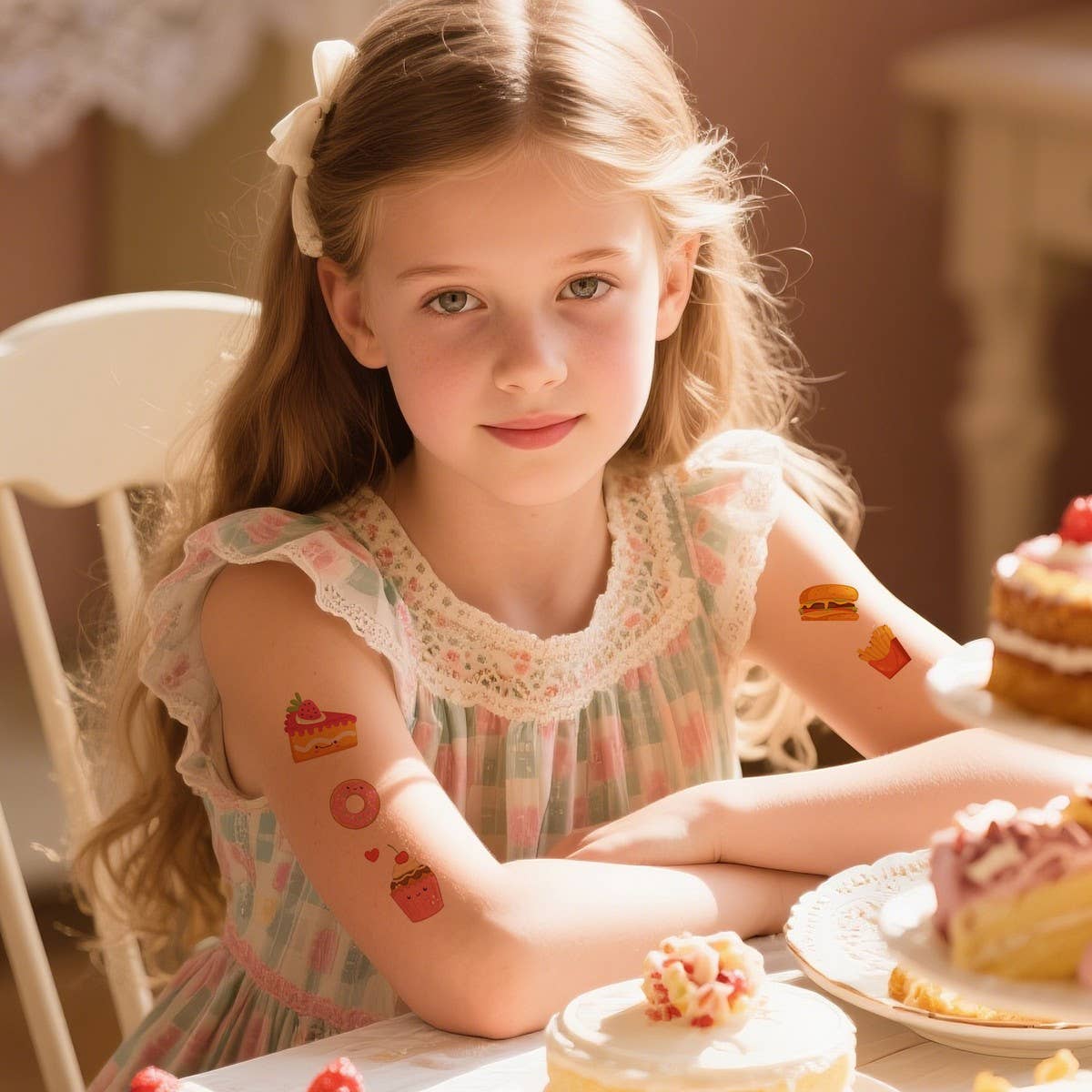 DIY Party Tattoos ? Sweet Treats & Candles