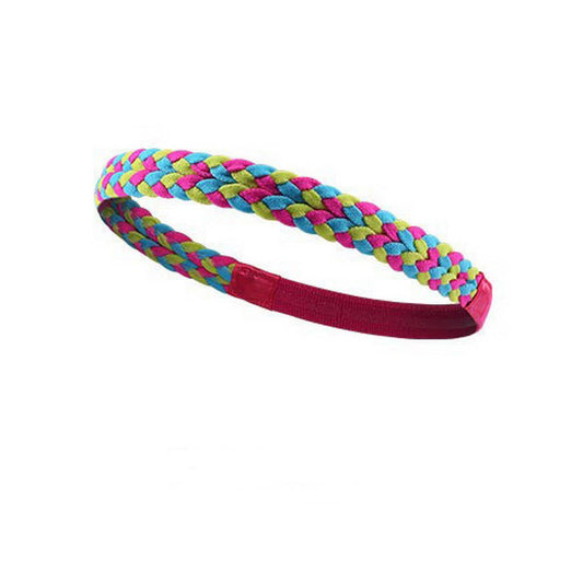 Braided Non-Slip Silicone Sweatband for Sports_CWMM7952
