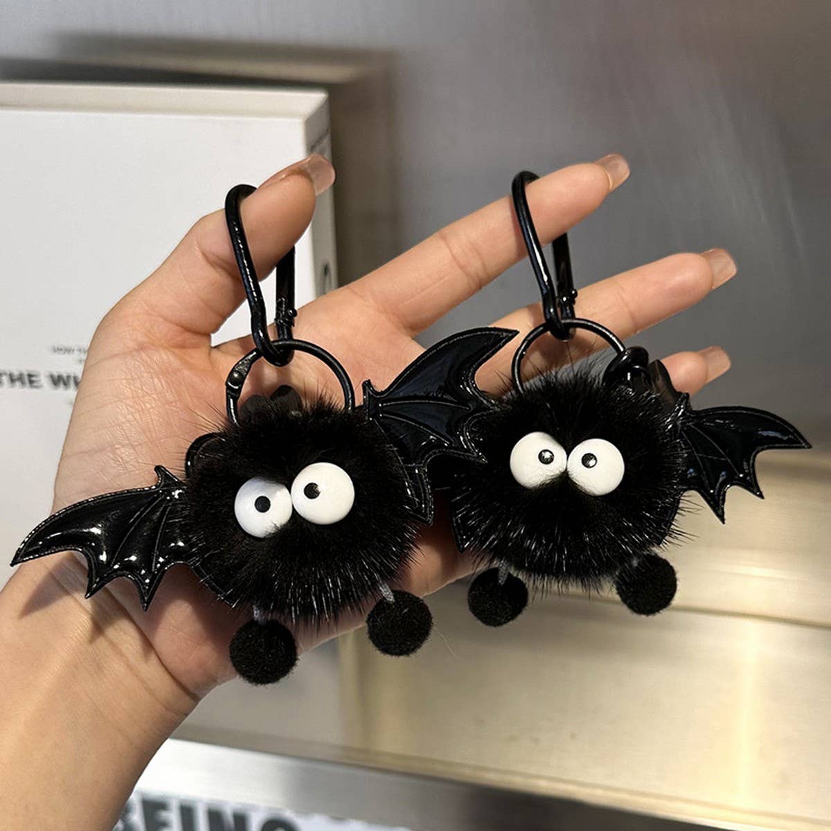 CUTE AND FUNNY HALLOWEEN PLUSH KEYCHAIN PENDANT