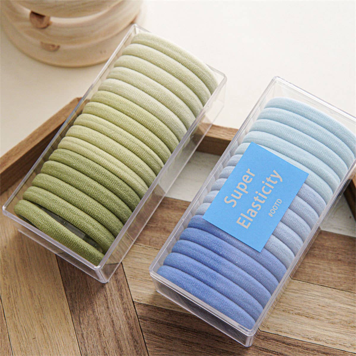15PCS/BOX SUPER STRETCHY ELASTIC HAIR TIES_CWAHA0335