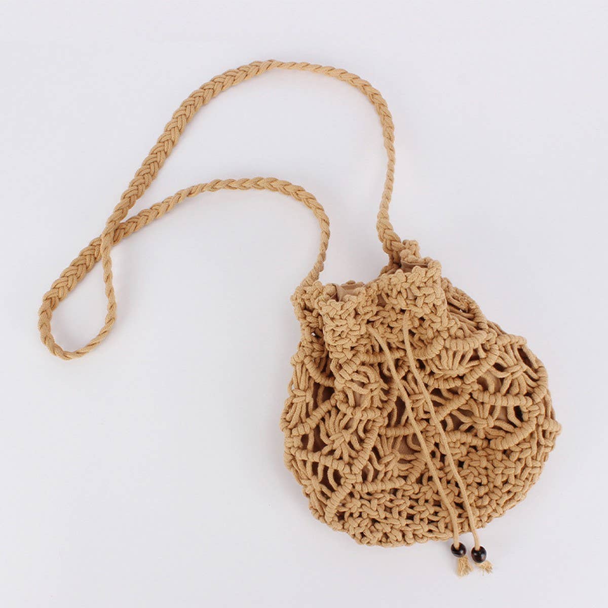 FASHIONABLE MESH TOTE BEACH BAGS GO VIRAL_CWAB4661