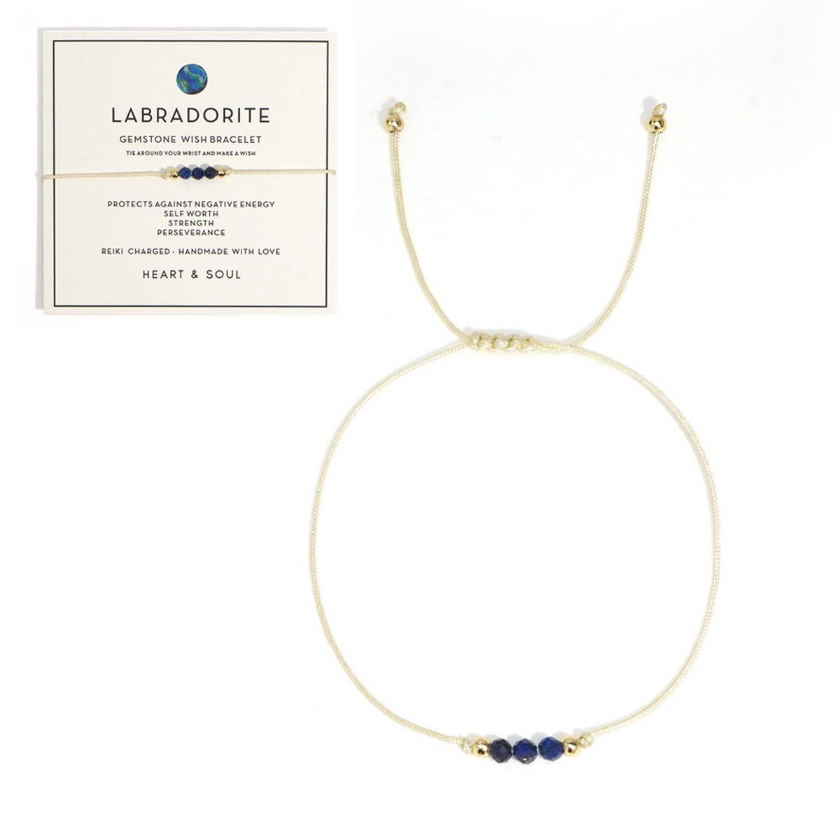 NATURAL STONE COPPER BEADS HANDMADE BEADED BRACELET