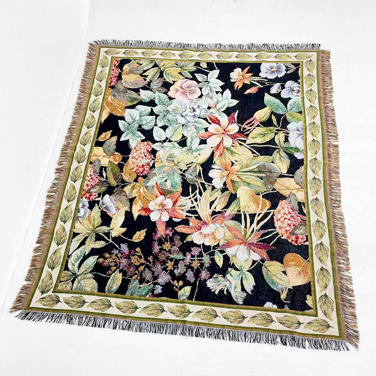 JACQUARD BLANKET SOFA BLANKET COVER BLANKET